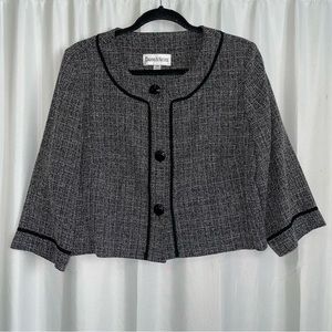 Danny & Nicole crop blazer size 16p